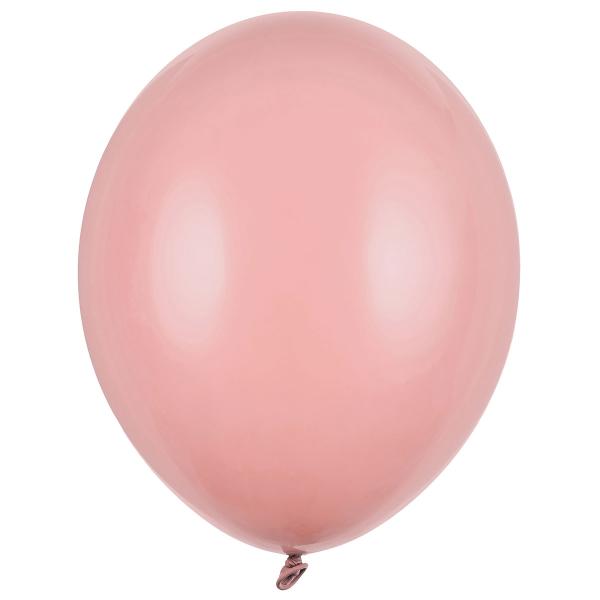 Sterke Ballonger Mørke Støvrosa Pastell 23 cm 100-pakning