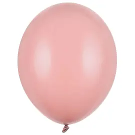 Sterke Ballonger M&oslash;rke St&oslash;vrosa Pastell 30 cm 100-pakning