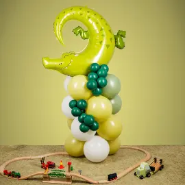 Ballongsett Krokodille