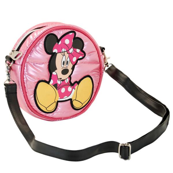 Minni Mus Rund Skulderveske Rosa