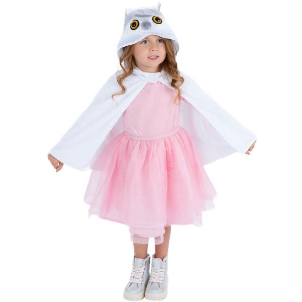 Deluxe Ugle Plush Cape Barn 4-7 år