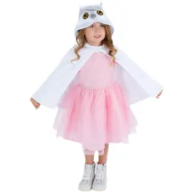 Deluxe Ugle Plush Cape Barn 4-7 år