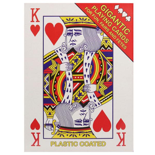 Gigantiske Spillekort 54-pakning