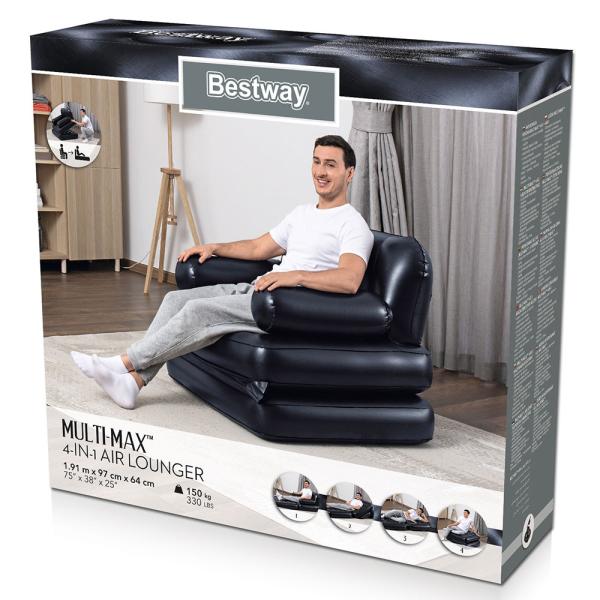 Oppblåsbar Lenestol 4-In-1 Multi-Max
