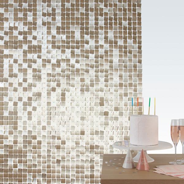 Backdrop Paljettpanel Starlight Gold 30x30 cm 12-pakning