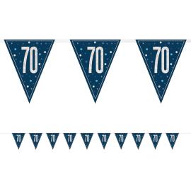 Vimpelgirlander 70 &aring;r M&oslash;rkebl&aring; 2,74 m