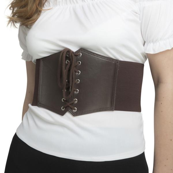 Korsettbelte Brun