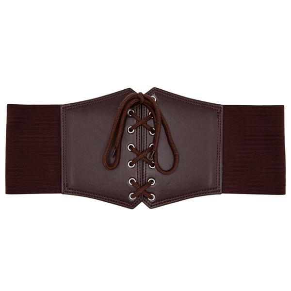 Korsettbelte Brun
