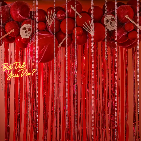 Rød Ballongbue Sett Halloween