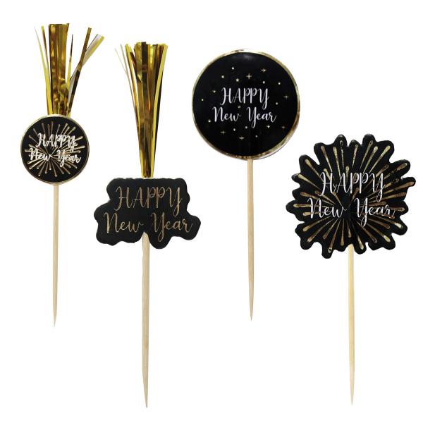 Happy New Year Partypicks 10-pakning
