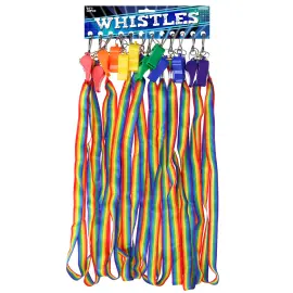 Fl&oslash;yter Regnbue med B&aring;nd 12-pakning