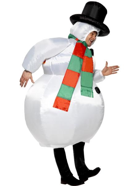 Oppblåsbart Snømannkostyme