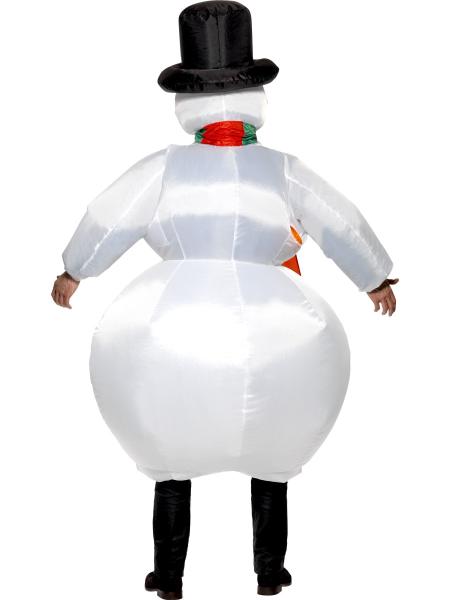 Oppblåsbart Snømannkostyme