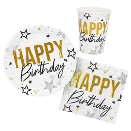 Bursdagspakke Happy Birthday Stjerner