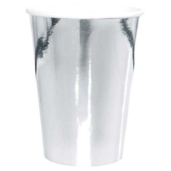 Pappkopper Metallic Silver Shiny