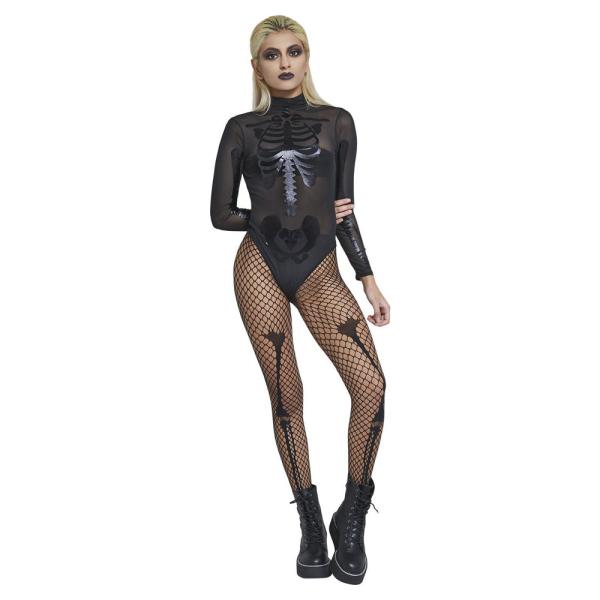 Skjelett Body Transparent Svart