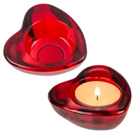 Telysholder R&oslash;dt Hjerte