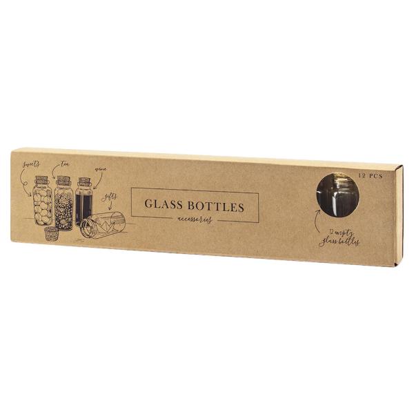 Små Glassflasker med Kork