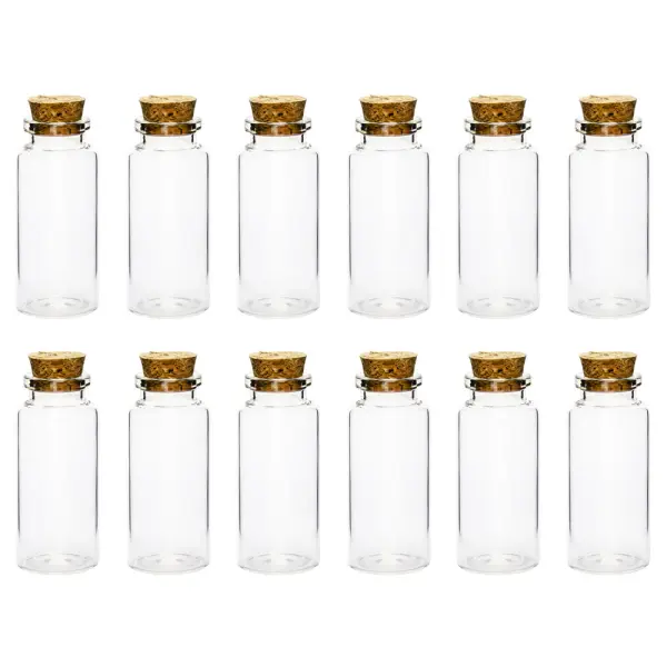 Små Glassflasker med Kork