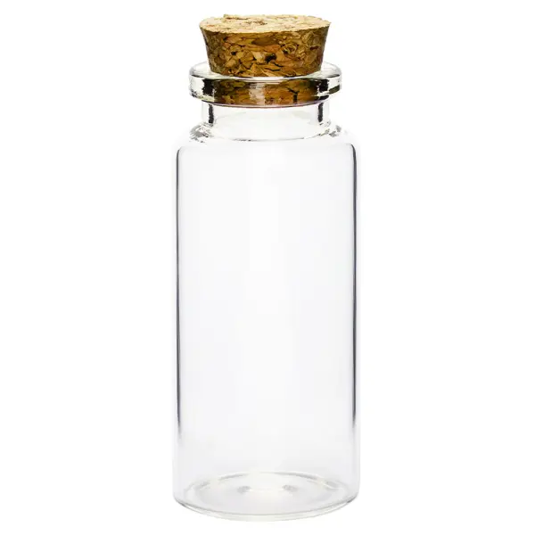 Små Glassflasker med Kork