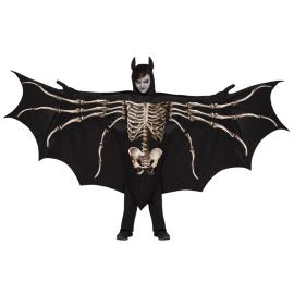 Flaggermus-tunika med Hette og Vinger Barn