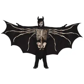 Flaggermus-tunika med Hette og Vinger Barn