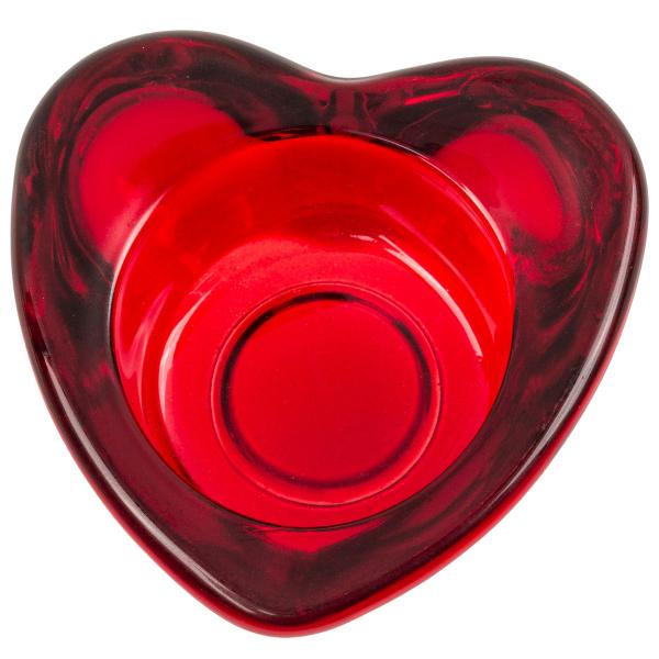 Telysholder Rødt Hjerte