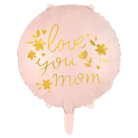 Love You Mom Folieballong