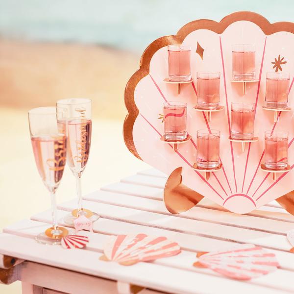 Glass Klistremerker Bride og Bridesmaid