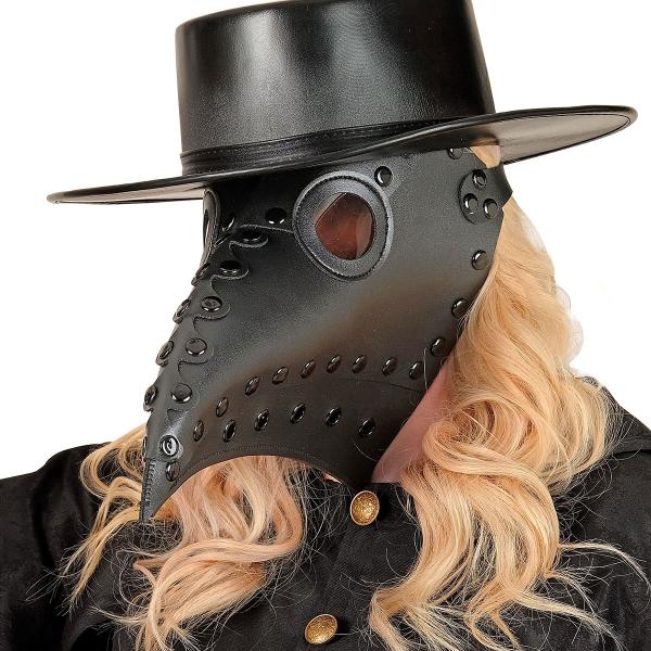 Maske Pestdoktor Svart