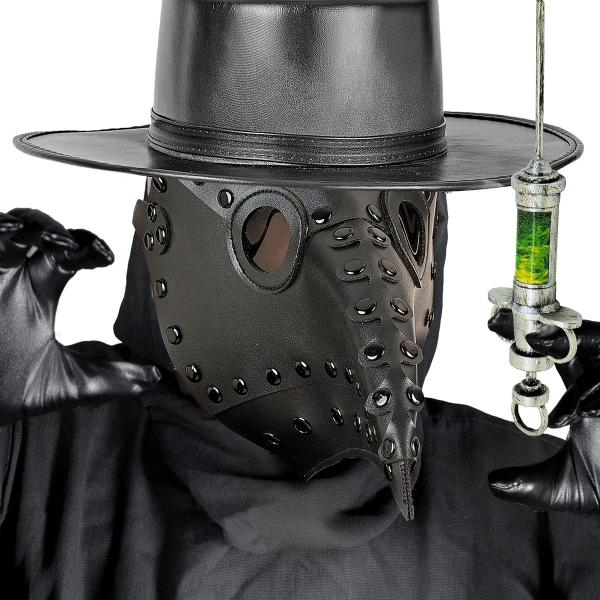 Maske Pestdoktor Svart