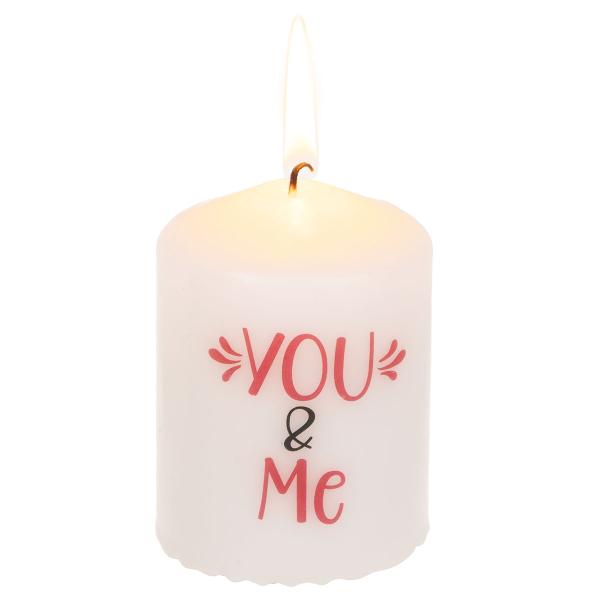 Hvitt Blokklys You & Me