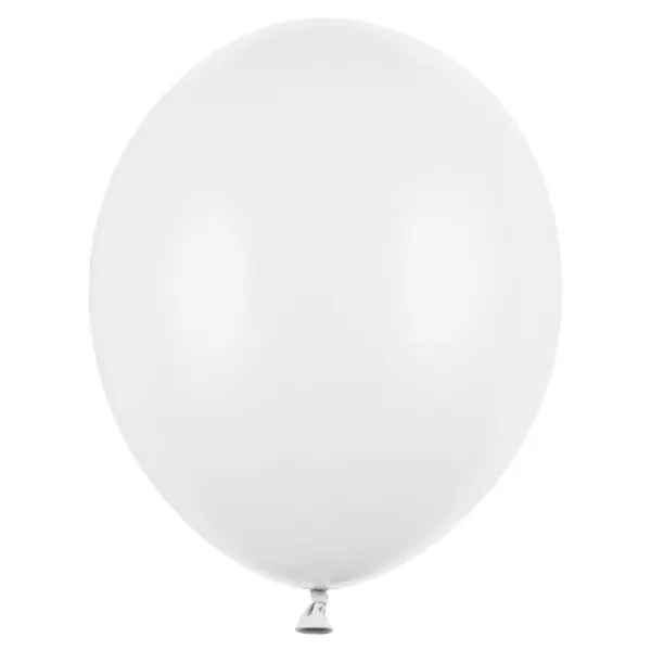 Hvite Ballonger Pastel Pure White
