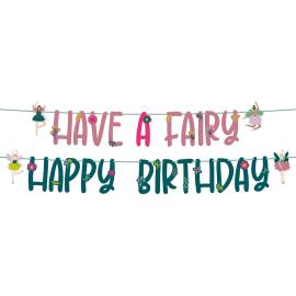 Bokstavgirlander Fabulous Fairy 2 m