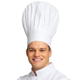 Høy Kokkehatt Hvit