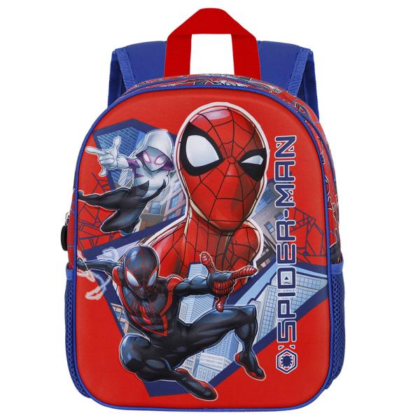 Spiderman 3D Ryggsekk Different Ways