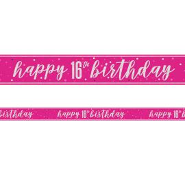 Happy 16th Birthday Girlander Cerise 2,74 m