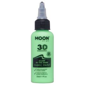 Moon Glow Selvlysende Tekstilfarge Grønn 30 ml