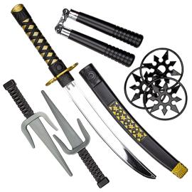 Ninja Våpen Tilbehørsett for Barn