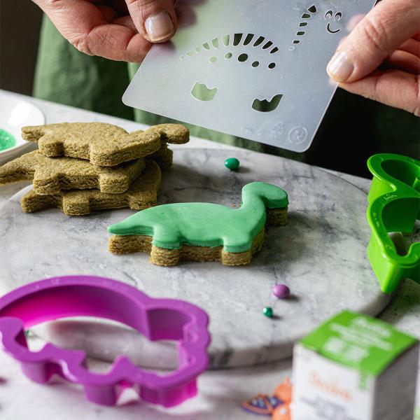 Dinosaurer Kakeformer/Bakemaler 6-pakning