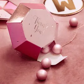 Bursdagsbokser Diamanter