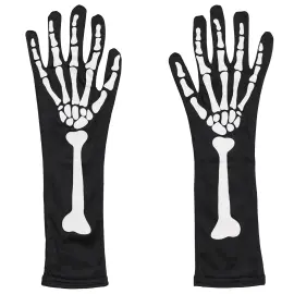 Selvlysende Skjelett Hansker