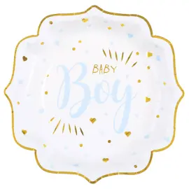 Papptallerkener Baby Boy