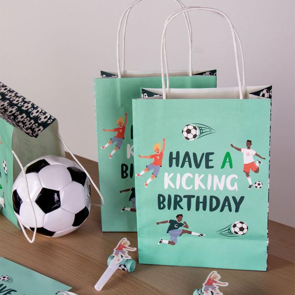 Gaveposer Fotballbursdag 6-pakning