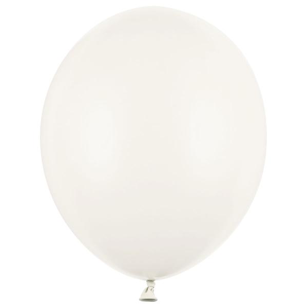 Sterke Ballonger Elfenbenhvit Pastell 23 cm 100-pakning