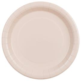 Papptallerkener Beige 23 cm 6-pakning