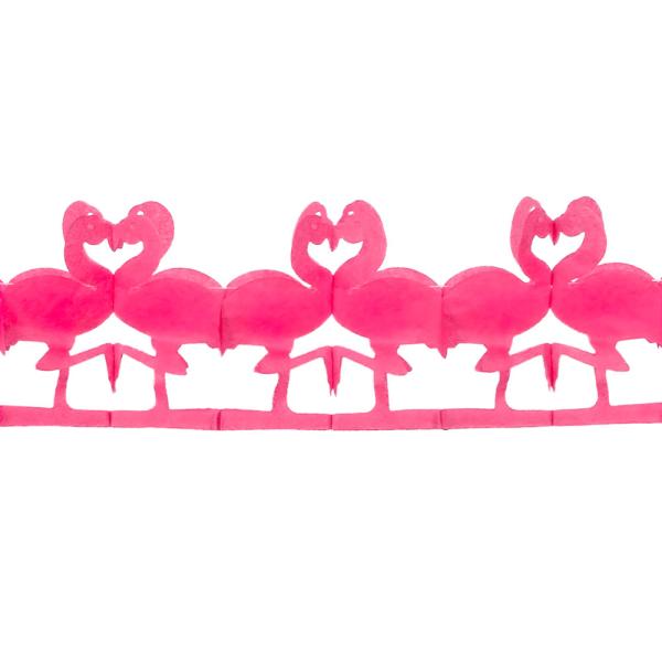 Papirgirlander Flamingo