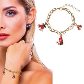 Armb&aring;nd med Julecharm