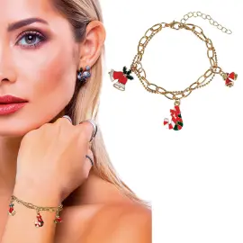 Armb&aring;nd med Julecharm