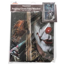 Vinduspynt Halloween Skummel Klovn